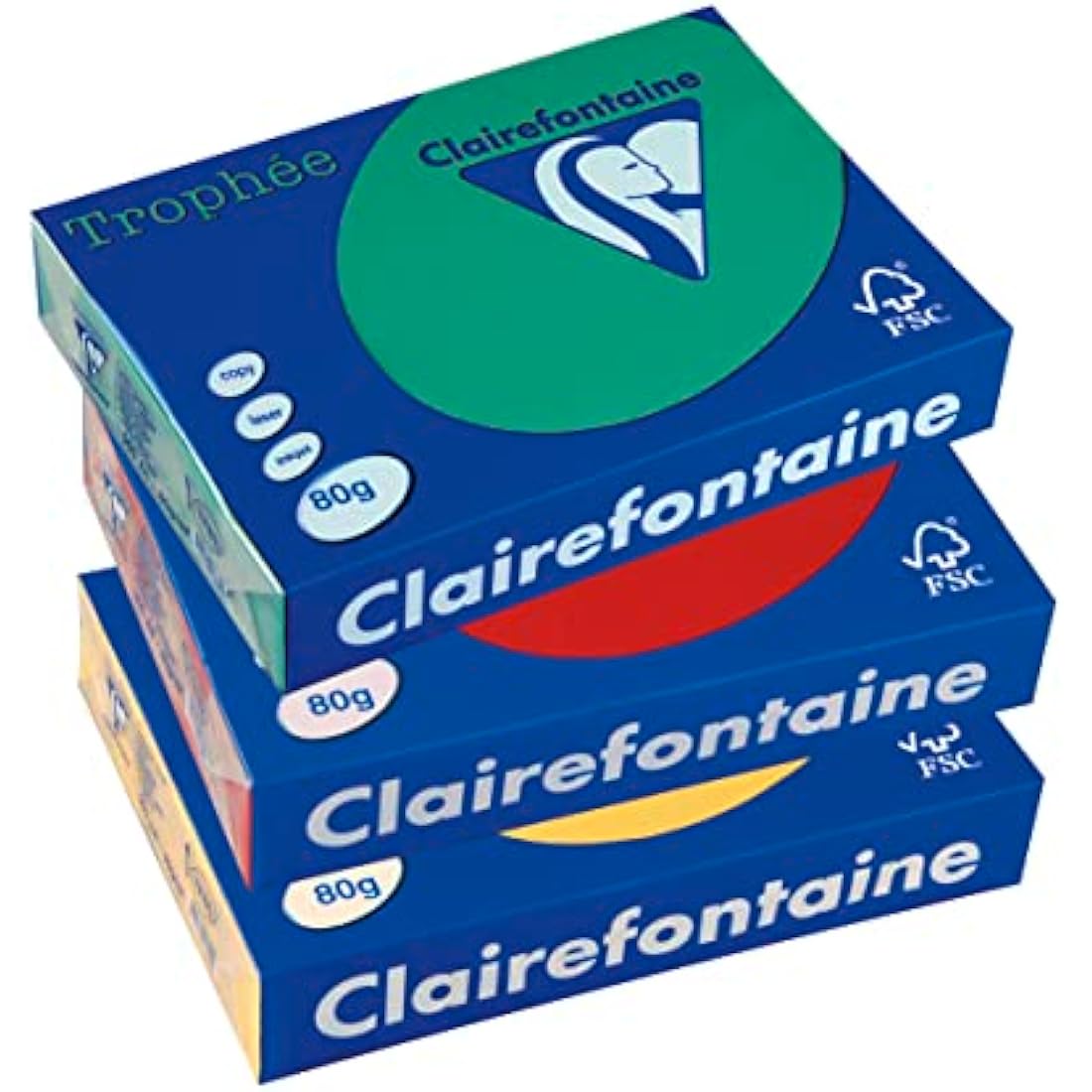 Clairefontaine Trophee A4 Paper 80gsm | Intense Blue - 500 Sheets