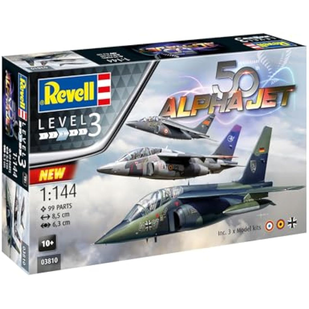 Revell Alpha Jet 50th Anniversary 1:144 Scale Plastic Model Kit