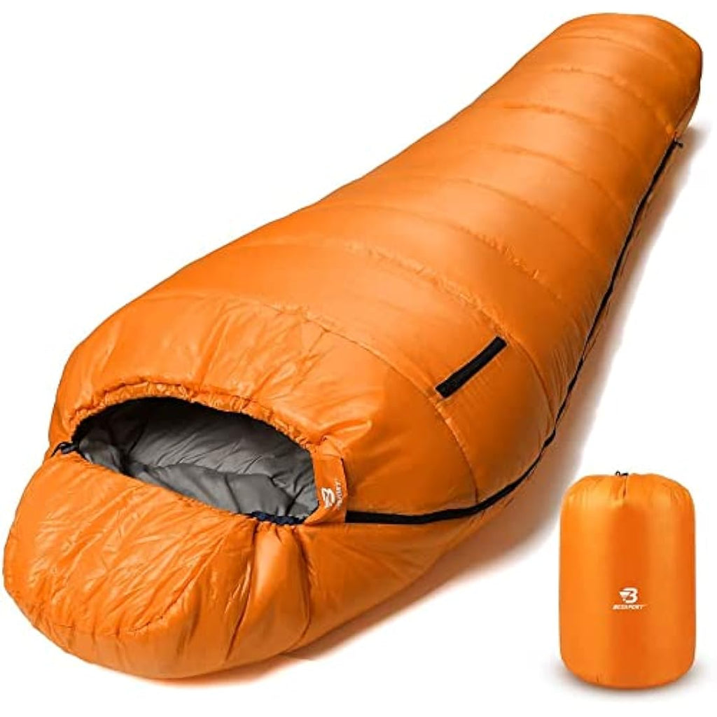 Bessport Mummy Sleeping Bag – 4 Season Ultralight 0°C Camping Gear