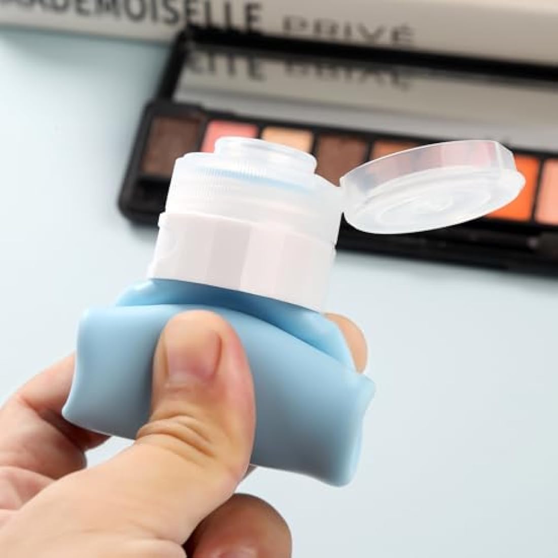 Gemice Silicone Travel Bottles – 4 Pack Leakproof TSA Approved (90ml)