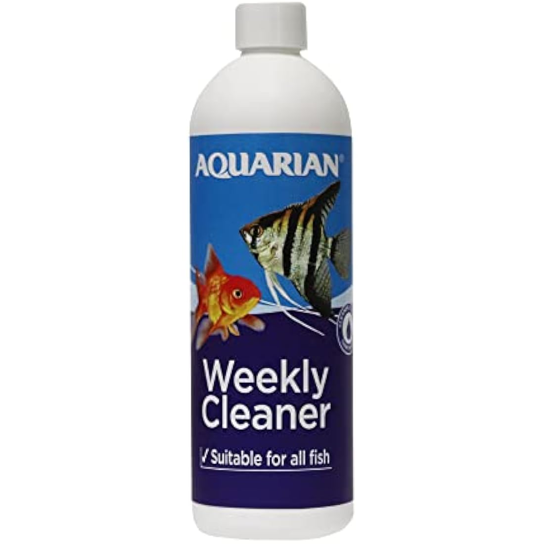 AQUARIAN Weekly Aquarium Water Cleaner with Beneficial Bacteria - 473ml