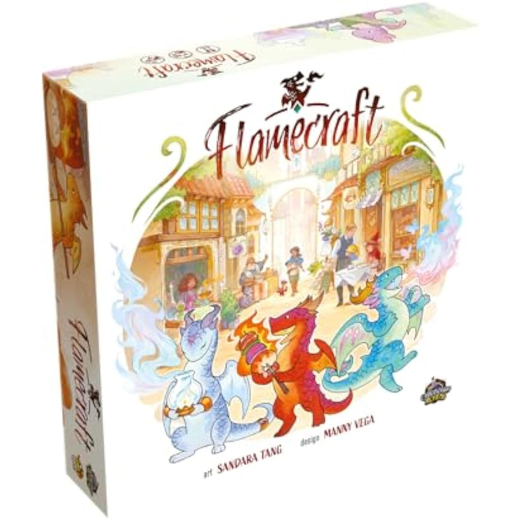 Flamecraft Strategy Board Game by Lucky Duck Games – Dragon Fantasy