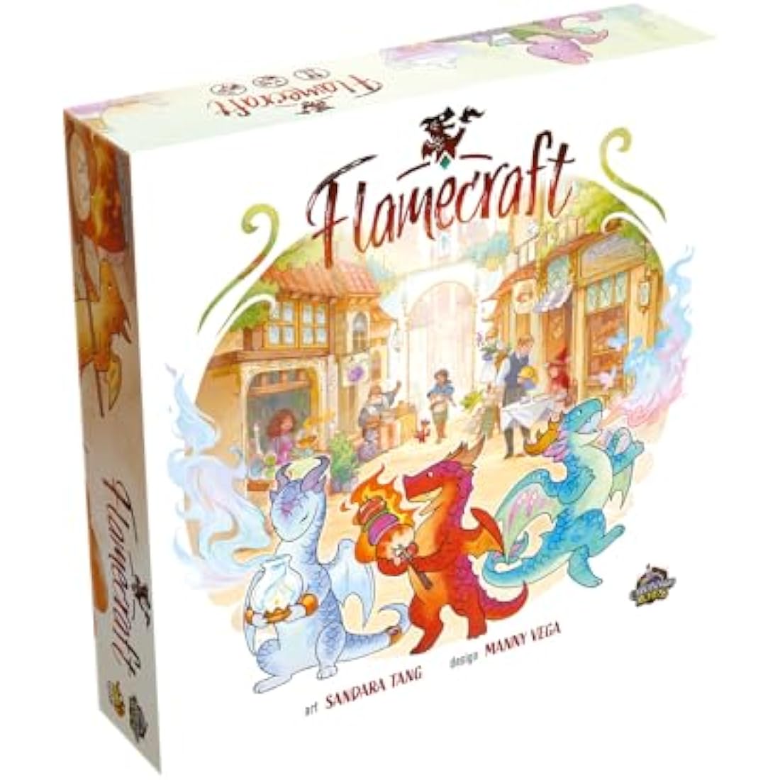 Flamecraft Strategy Board Game by Lucky Duck Games – Dragon Fantasy