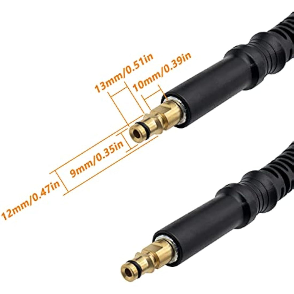 Fai Top 15M Pressure Washer Hose for Karcher K2-K7 | M22 Coupling