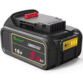 Waitley 18V 5.0Ah Li-ion Replacement Battery for Dewalt Power Tools