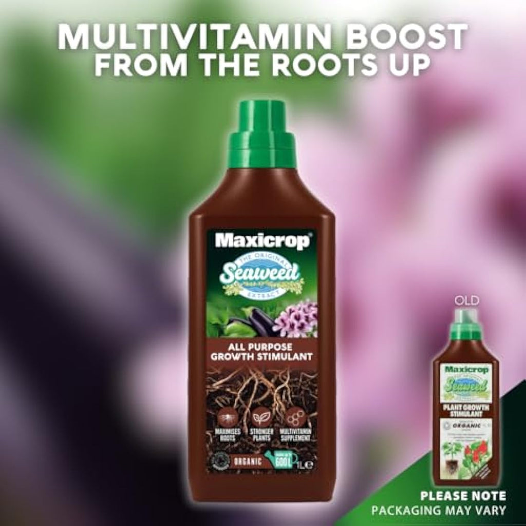 Maxicrop All Purpose Plant Growth Stimulant – 1L Organic Seaweed