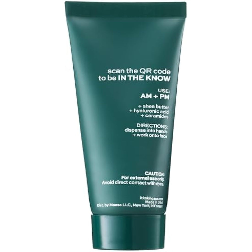 ITK Deep Moisture Rich Cream for Dry Skin - Hydrating Face Moisturizer