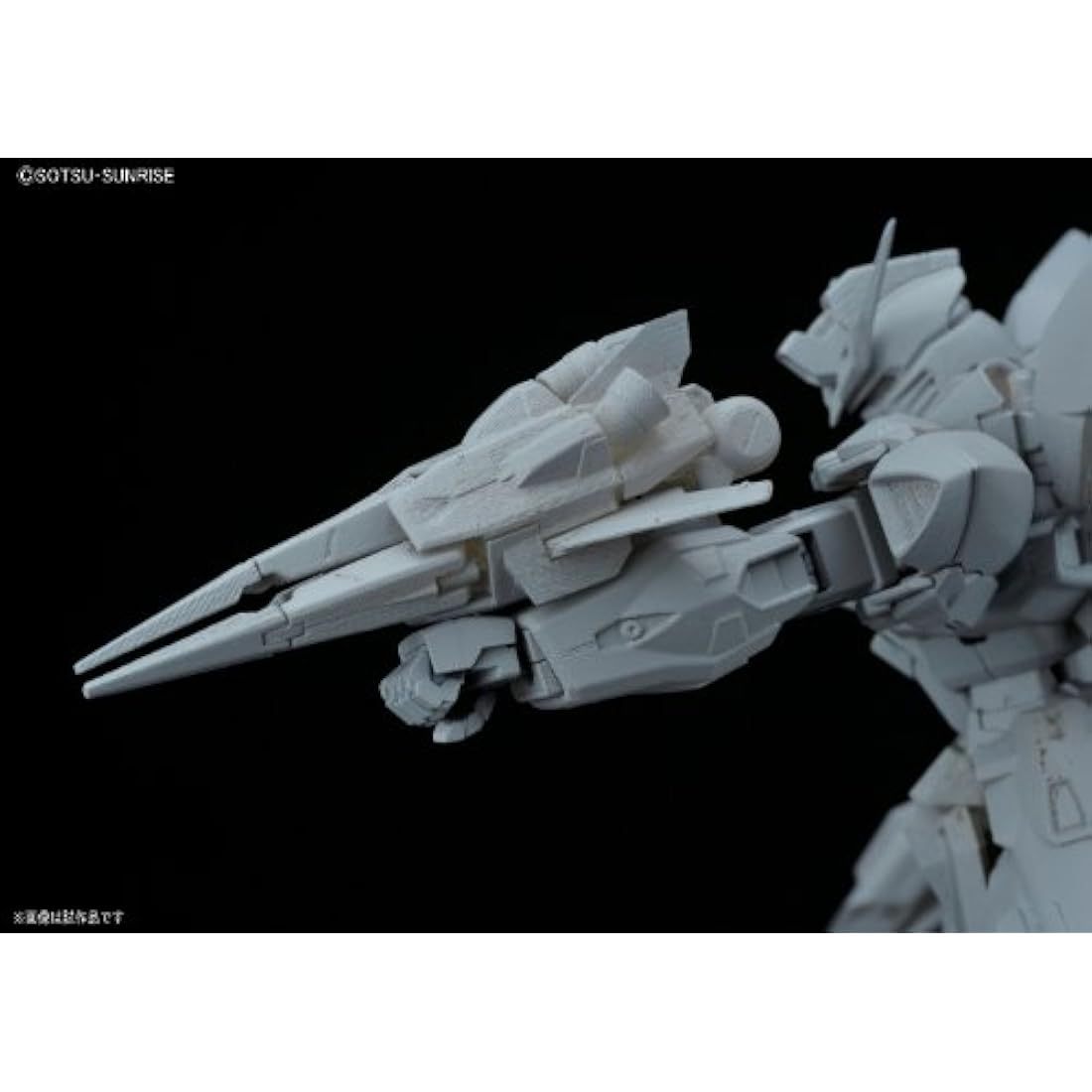 Bandai Hobby MG Gundam Master Grade Black Plastic Model Snap-Fit Kit