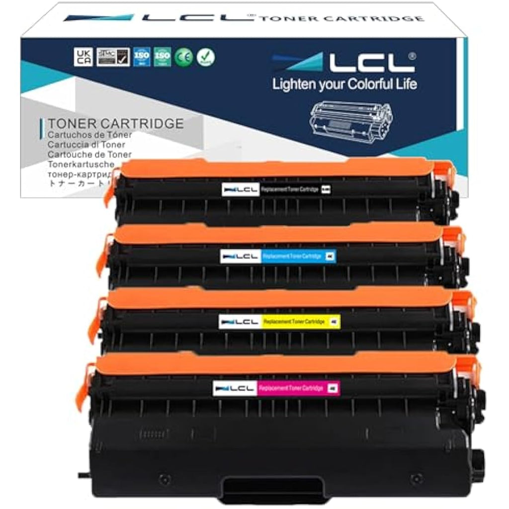 LCL TN423 Compatible Toner Cartridge for Brother HL-L8360CDW (4-Pack)