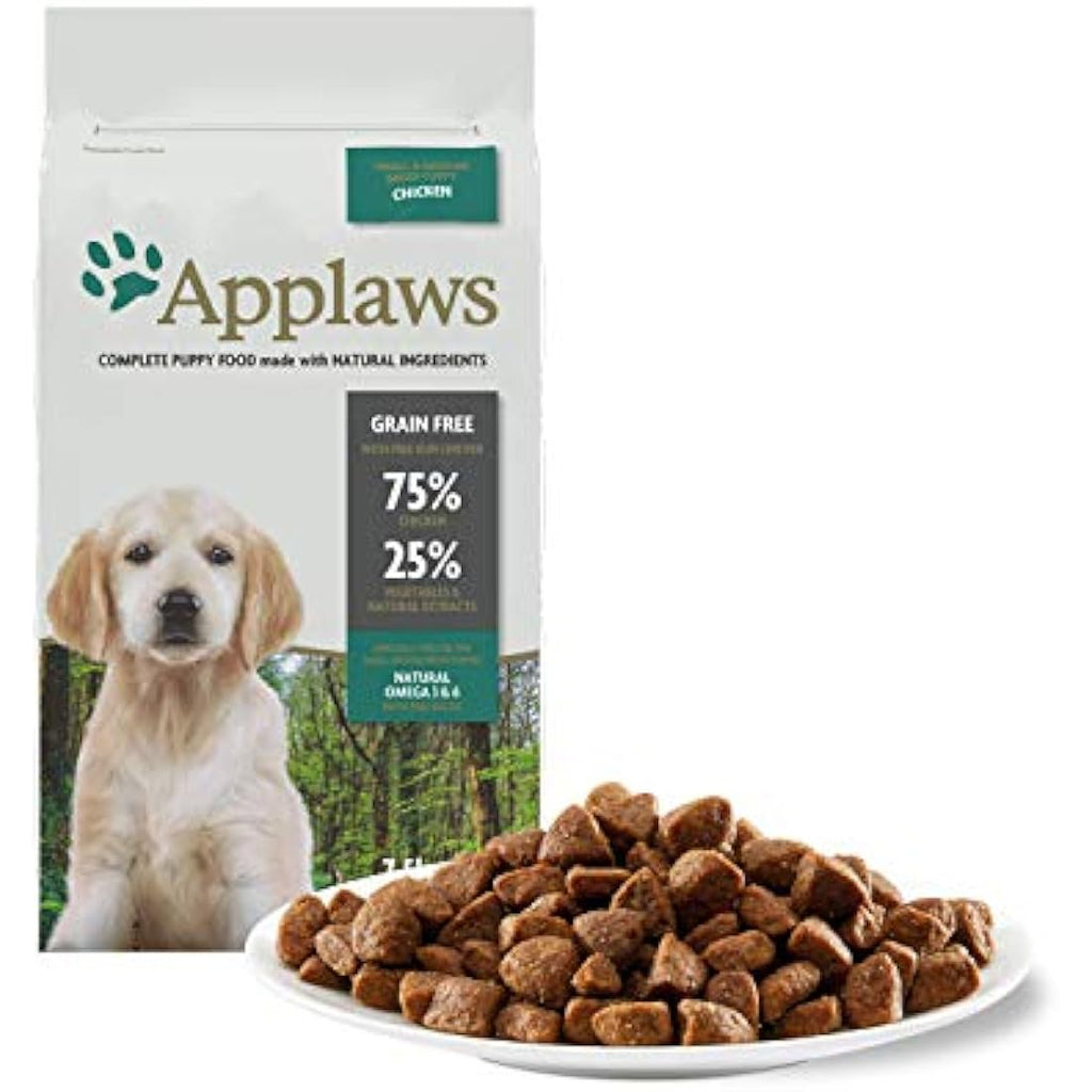 Applaws Grain Free Chicken Puppy Food | High Protein Dry Dog Food - 7.5kg