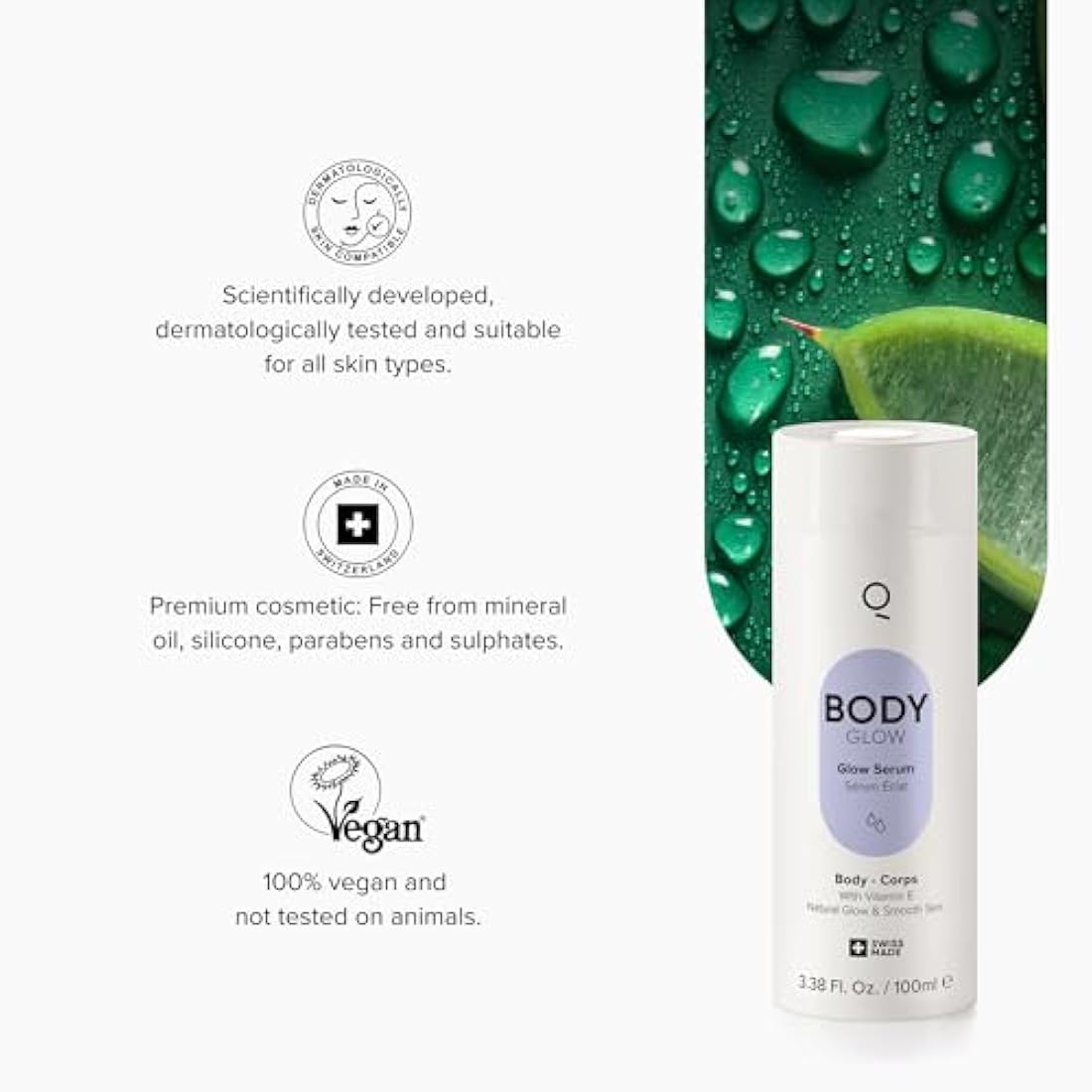 IONIQ Skincare BODY Serum – 100ml Jojoba & Macadamia Oil Cartridge