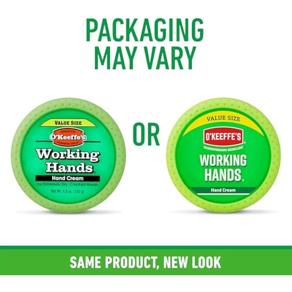O'Keeffe's Working Hands Cream - Value Size 193g Jar (2 Pack)