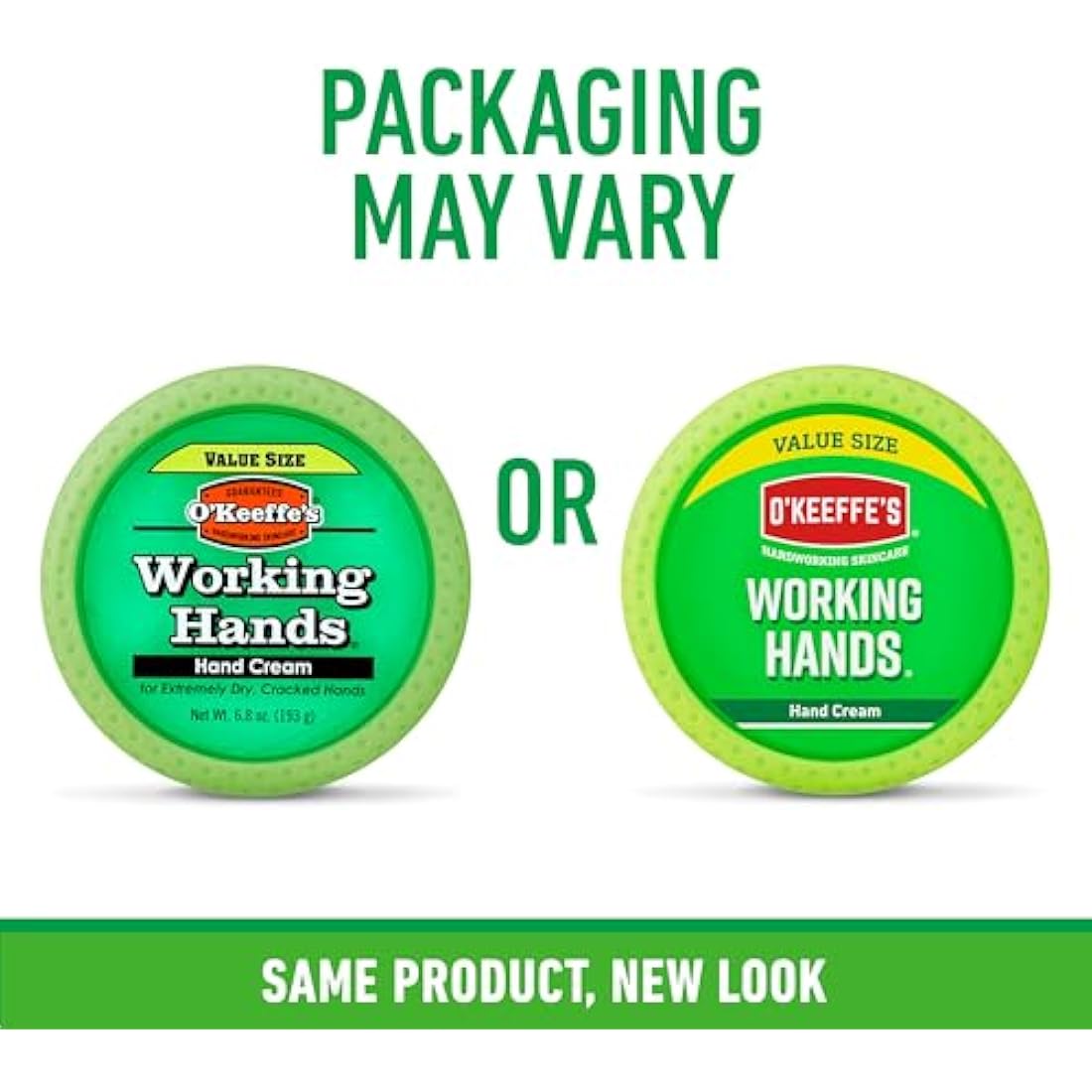 O'Keeffe's Working Hands Cream - Value Size 193g Jar (2 Pack)