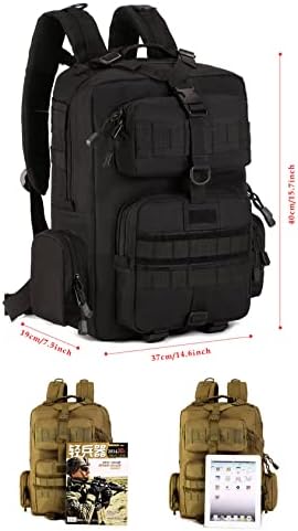 WTiger 30L Tactical Hiking Backpack | Molle Military Assault Daypack