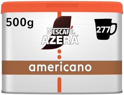 NESCAFÉ Azera Americano Instant Coffee – 500g Barista Style Tin