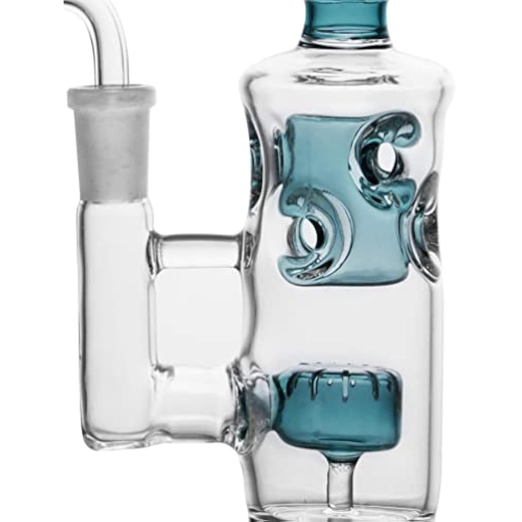 8" Honeycomb Perc Glass Bong | Borosilicate Water Pipe