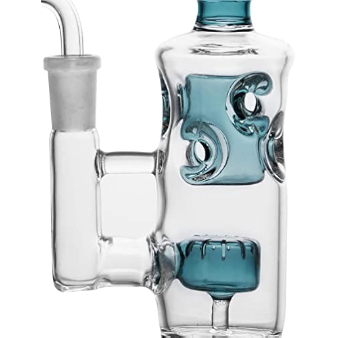 8" Honeycomb Perc Glass Bong | Borosilicate Water Pipe