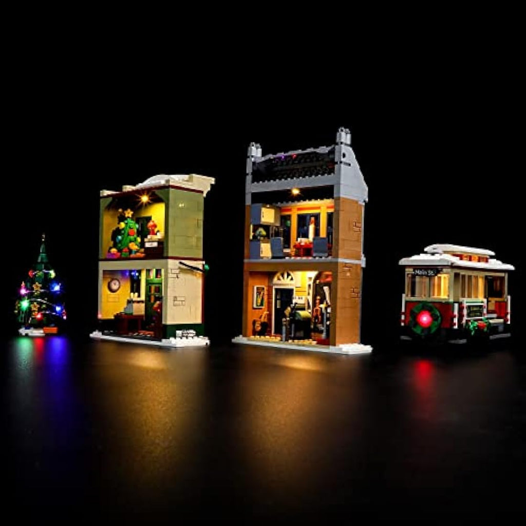 Briksmax LED Lighting Kit for LEGO 10308 Holiday Main Street Model