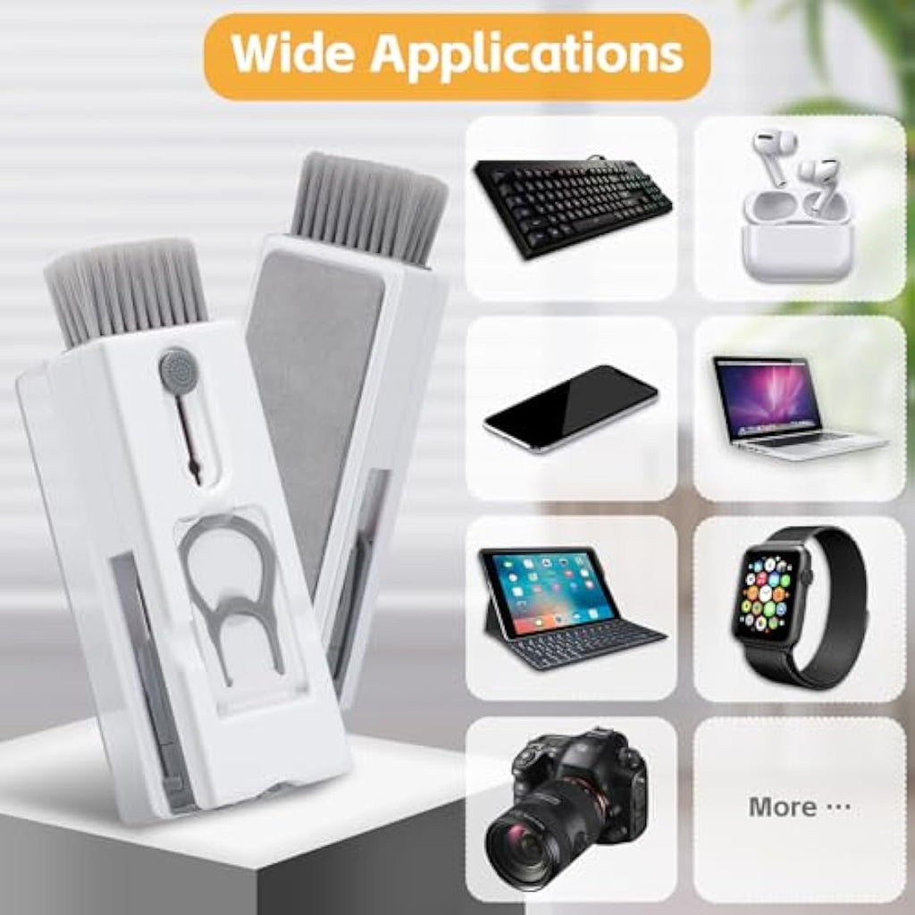 Alyvisun 11-in-1 Keyboard Cleaning Kit | Laptop & Phone Cleaner, Grey