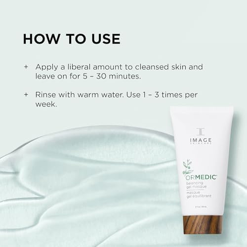 IMAGE Skincare ORMEDIC Balancing Gel Masque – Organic Aloe Vera, 2oz