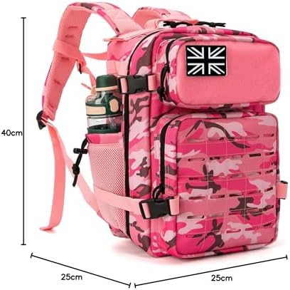 Military Tactical Backpack – Molle Hiking Rucksack 45L