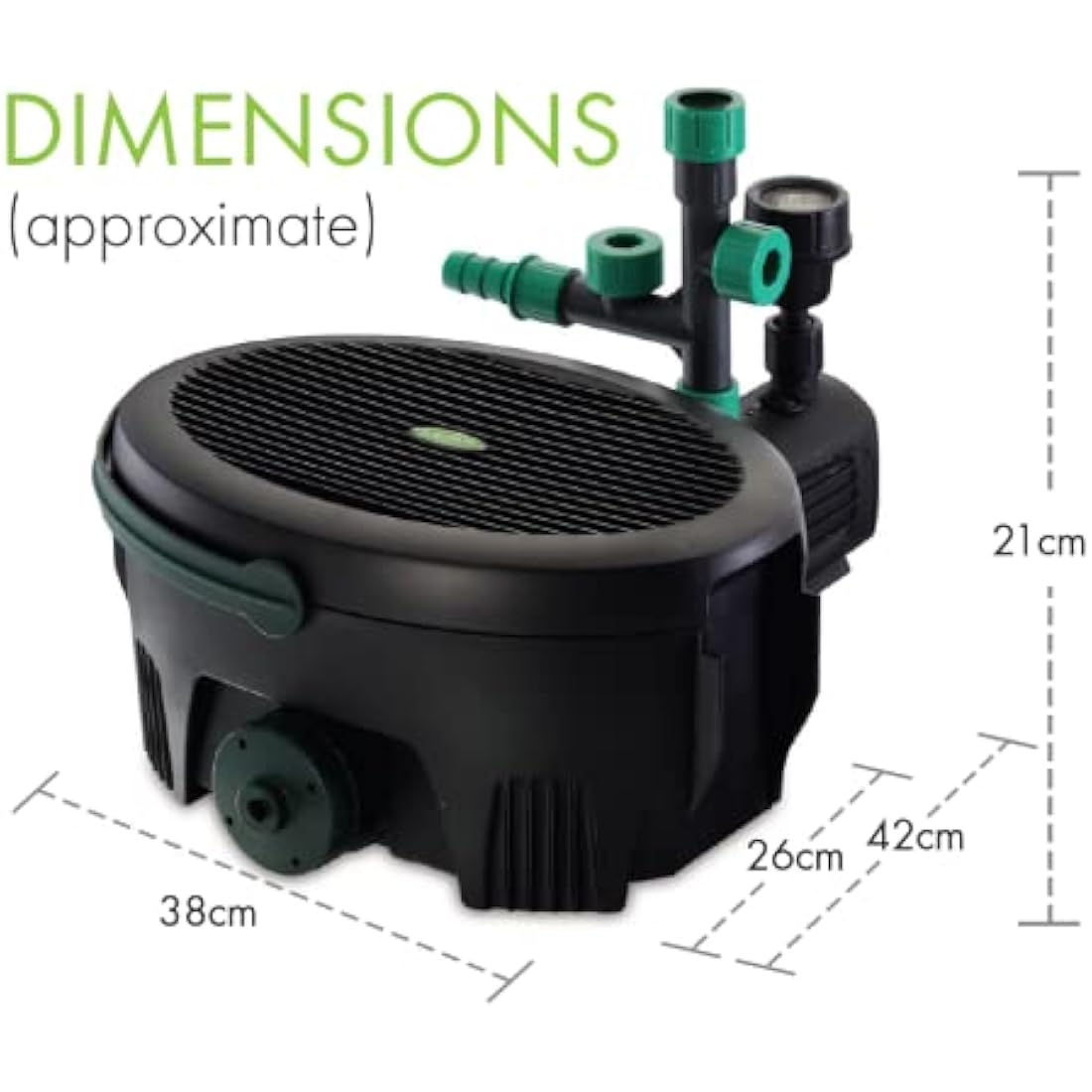 Blagdon Inpond 6-in-1 9000 Pond Pump & Filter with UV Clarifier