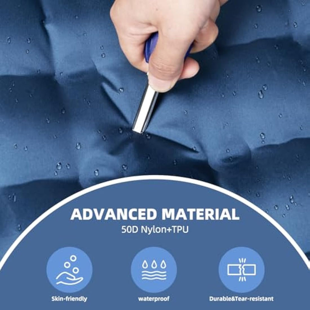 Wulwun Self-Inflating Camping Mat | 12cm Thick Waterproof Sleeping Pad
