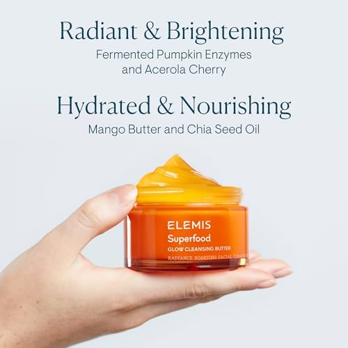 ELEMIS Superfood Hydrating Cleansing Balm – Radiance Boosting Butter 90g