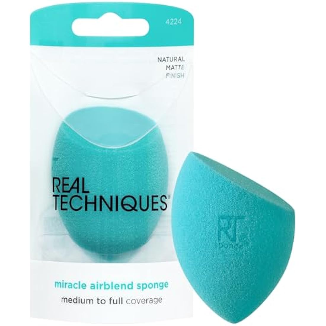 Real Techniques Miracle Airblend Sponge – Matte Finish Makeup Blender