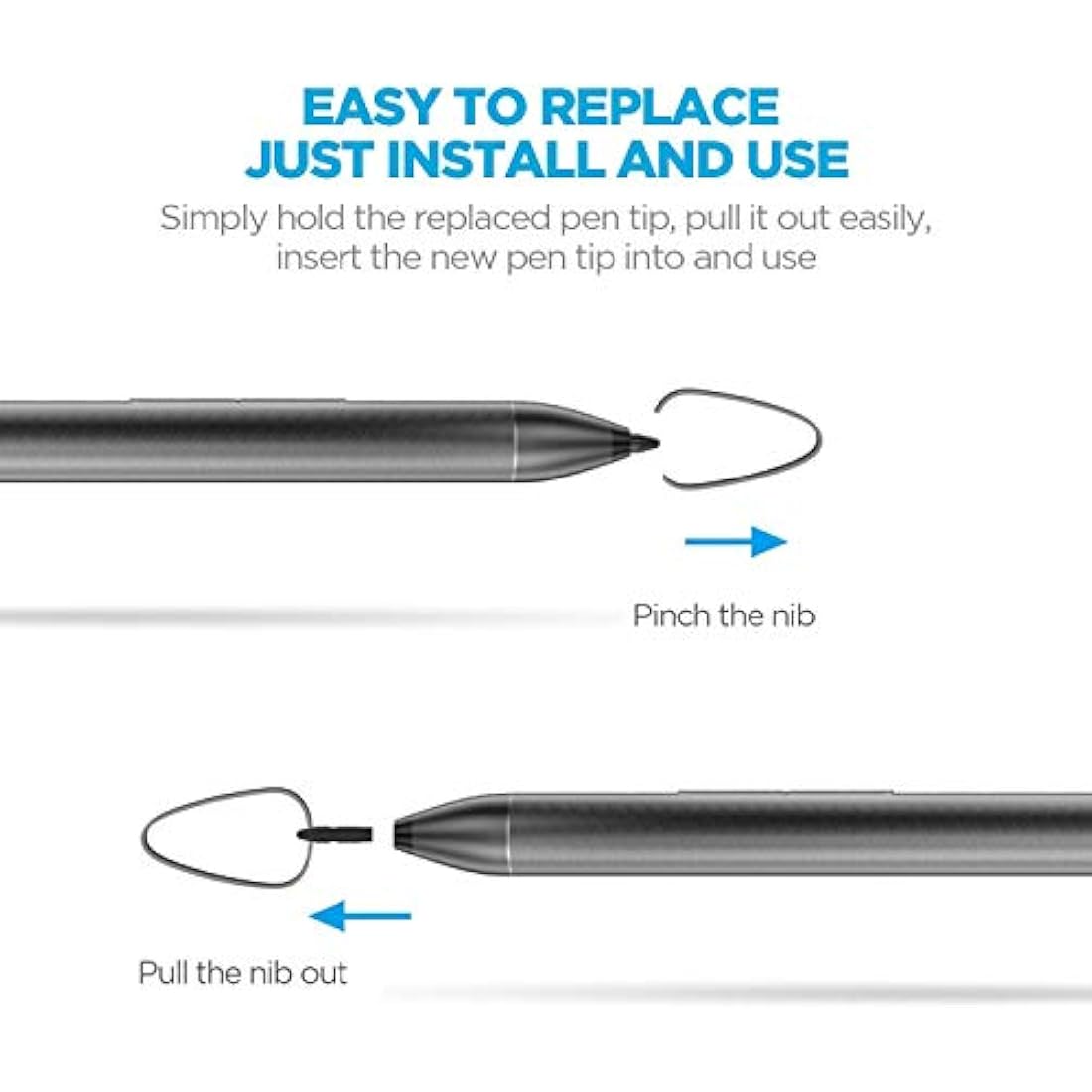 Stylus Pen for HP & Dell Inspiron – 1024 Pressure Levels