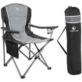 LET'S CAMP Heavy Duty Folding Camping Chair | XL 160kg Capacity