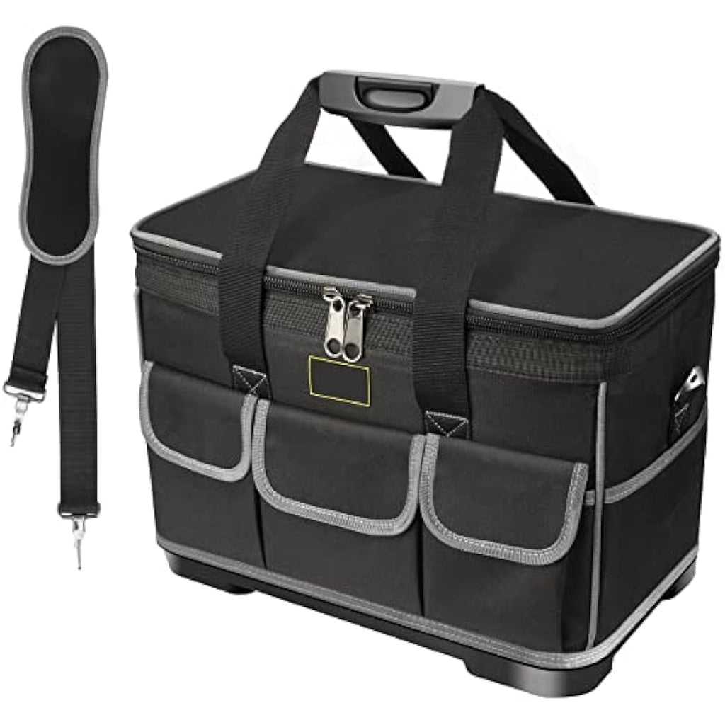 Noosverl Electrician Tool Bag | Waterproof Oxford Organizer with Strap