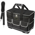 Noosverl Electrician Tool Bag | Waterproof Oxford Organizer with Strap