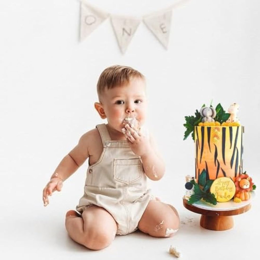 Lion Cake Topper – Edible 3D Fondant Jungle Animal Figure