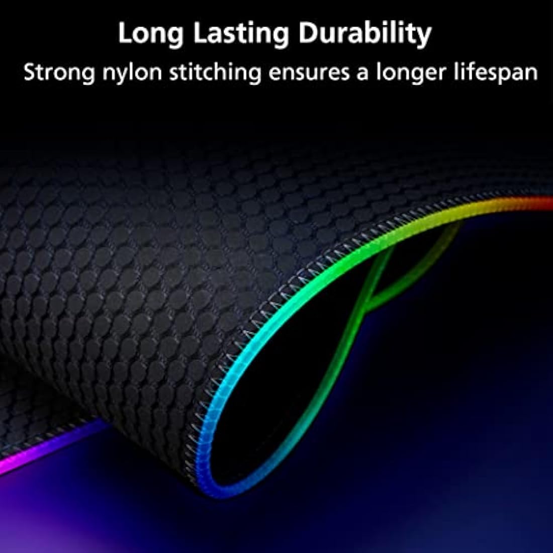 Akasa SOHO RS RGB Gaming Mouse Pad – Water-Resistant & Anti-Slip Base