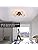 GLADFRESIT Industrial 5-Light Metal Cage Semi-Flush Mount Chandelier