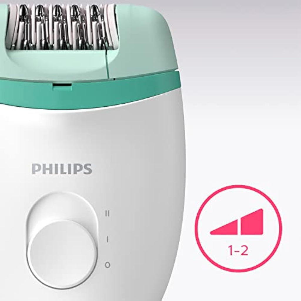 Philips Satinelle Essential Corded Epilator – Compact Hair Removal Tool