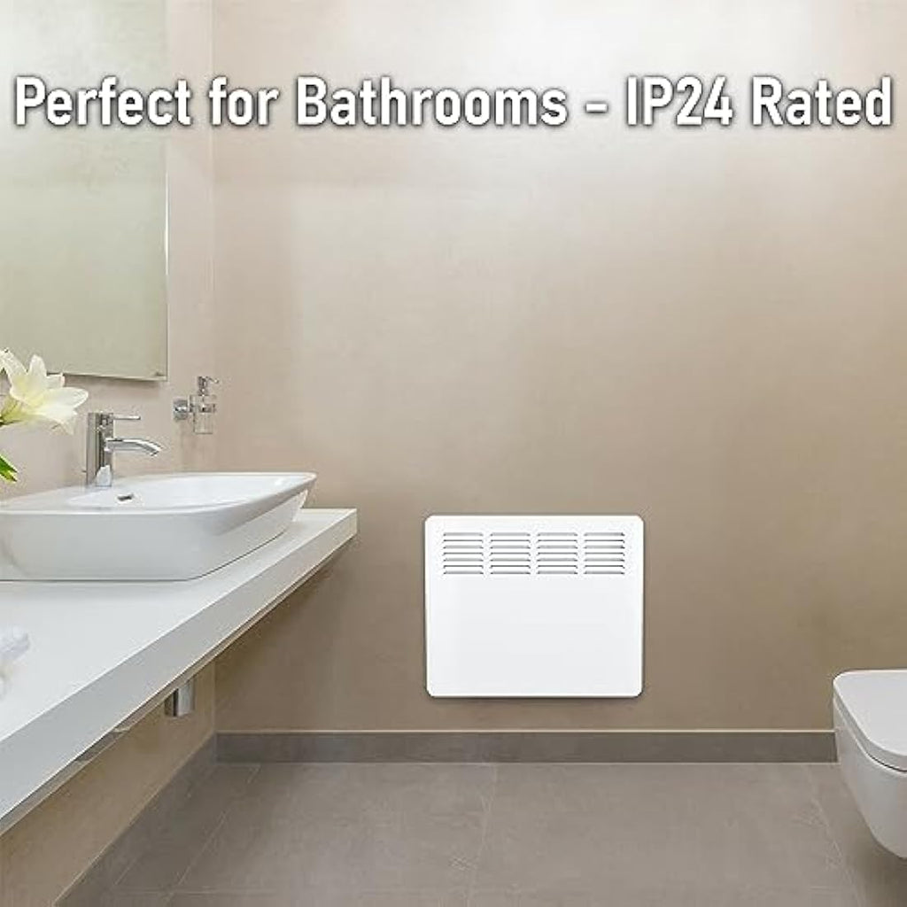 MYLEK 1000W Smart WiFi Panel Heater | Wall Mounted Electric Radiator