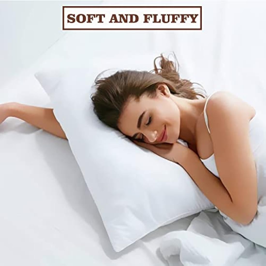 Bed Pillows 4 Pack – Firm Hotel Quality Support Pillows