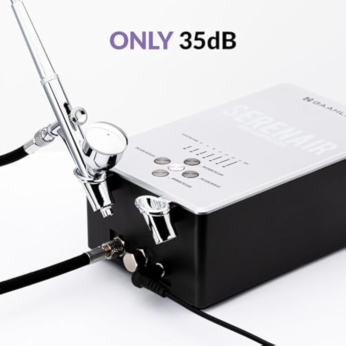Gaahleri GTS-06 Airbrush Kit | Mini Air Compressor with 7 Pressure Levels