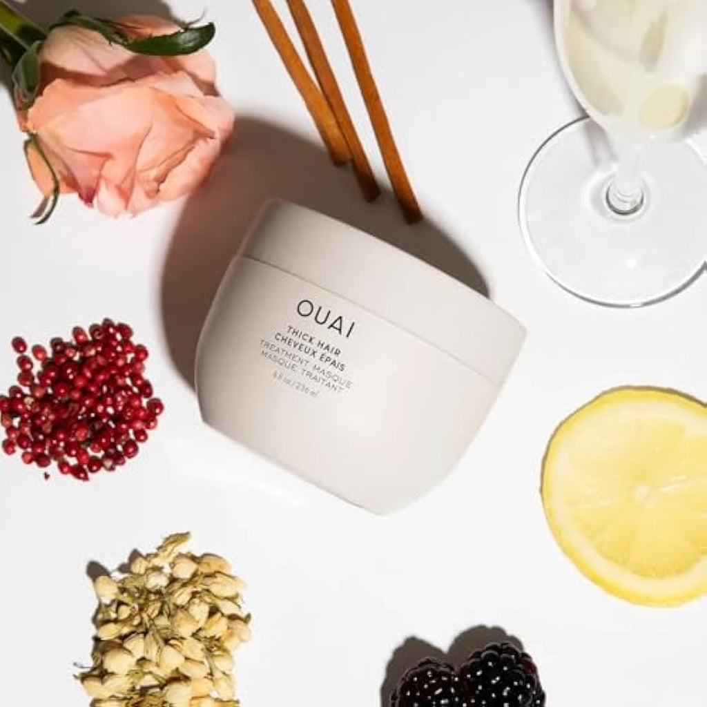 OUAI Thick Hair Treatment Masque – Repairing Keratin Hair Mask - 236ml