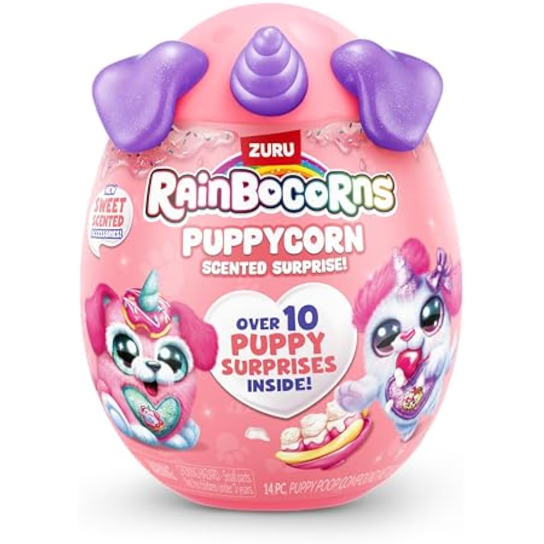 Rainbocorns Puppycorn Scent Surprise Poodle Plush Toy by ZURU
