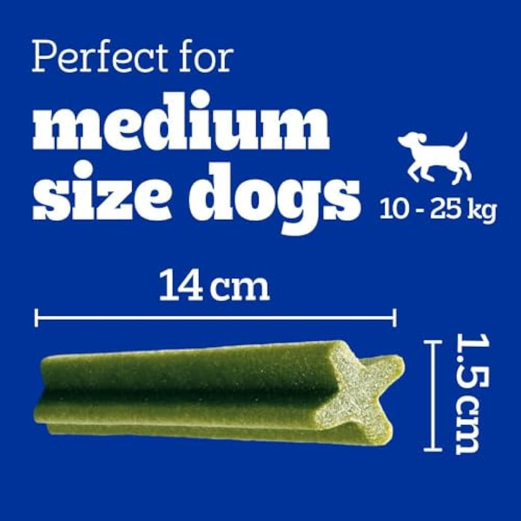Pedigree Dentastix Fresh Dental Dog Chews for Medium Dogs – 112 Sticks