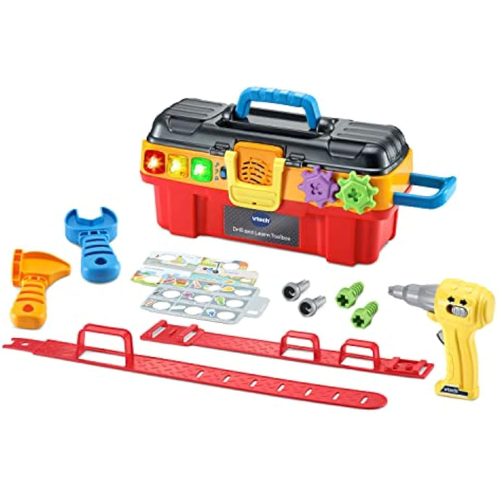 VTech Drill and Learn Toolbox Pro – Interactive Toddler Educational Toy