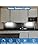 LABOREDUCER LED Under Cabinet Kitchen Lights - 6 Pack Dimmable 6000K