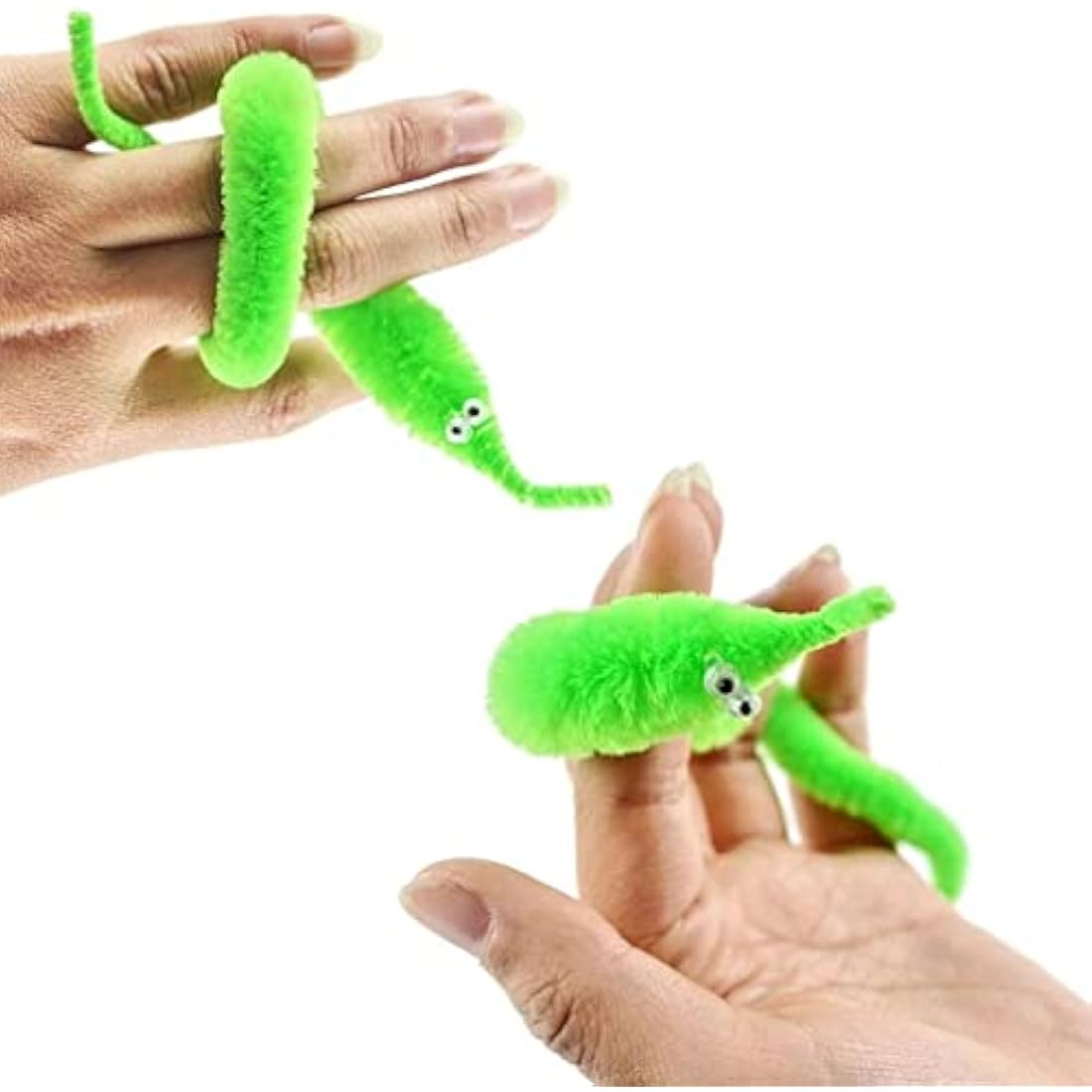 Magic Twisty Wiggly Worms - 30 Pack Fuzzy Party Favors