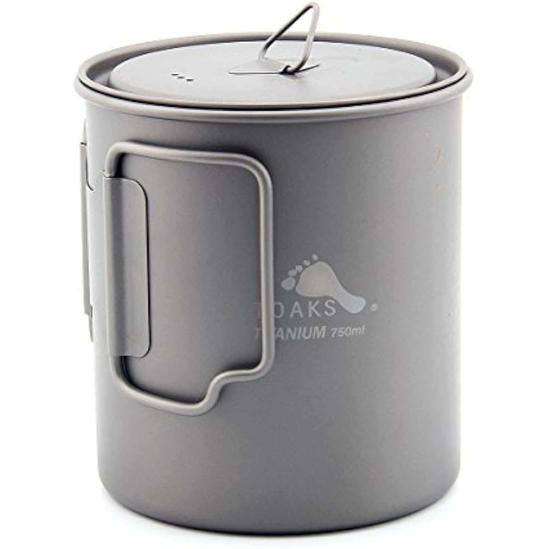 TOAKS Ultralight Titanium Cup – Portable Camping Mug with Mesh Bag