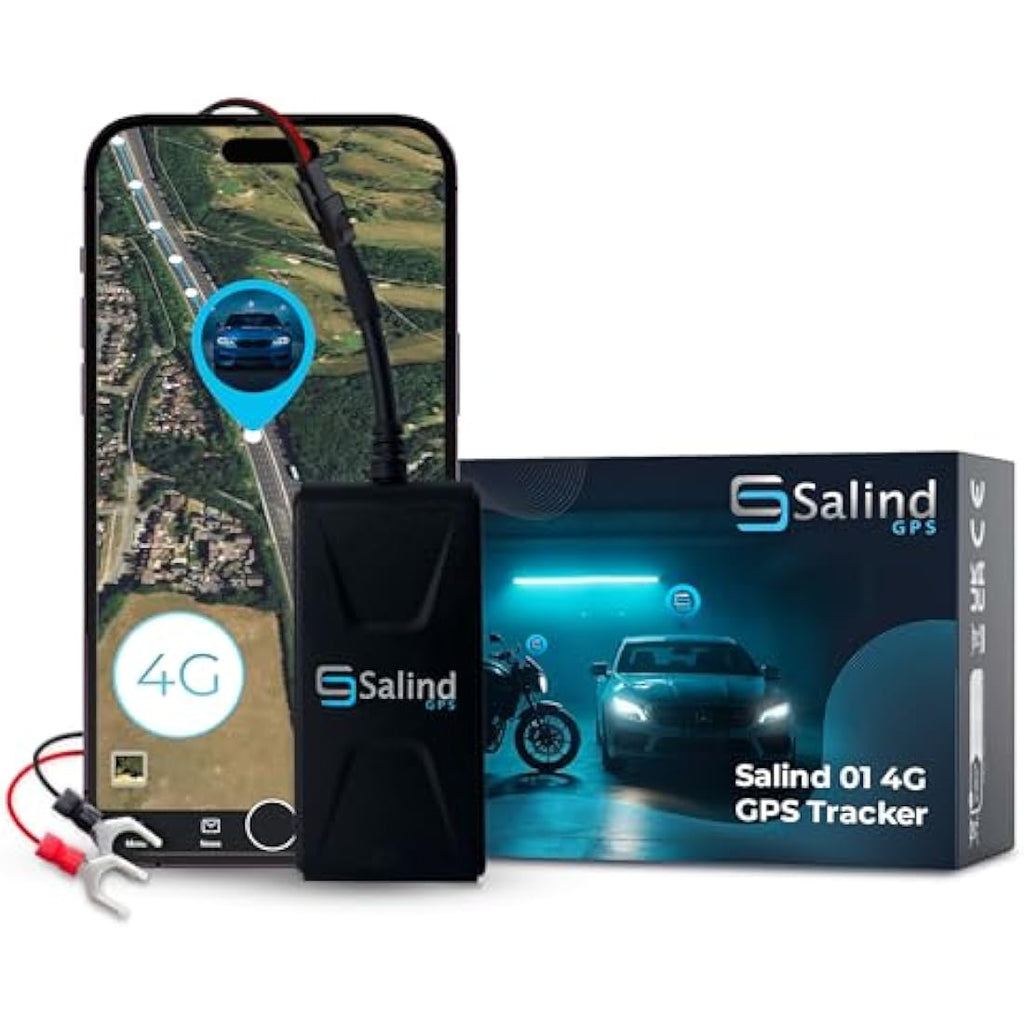 Salind 01 4G GPS Tracker for Cars – Real-Time Vehicle Tracking & Anti-Theft
