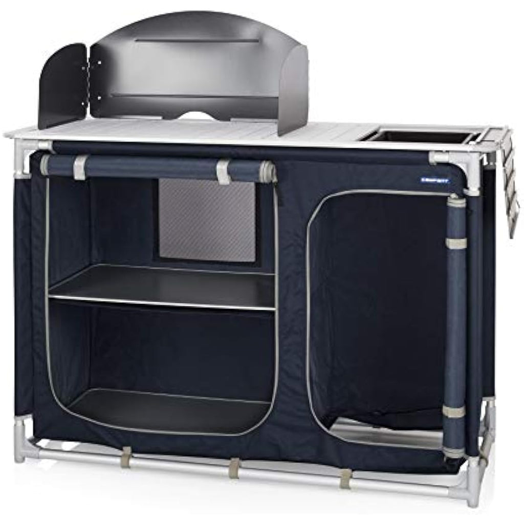 Campart Outdoor Camping Kitchen – Portable Aluminum Unit with Sink
