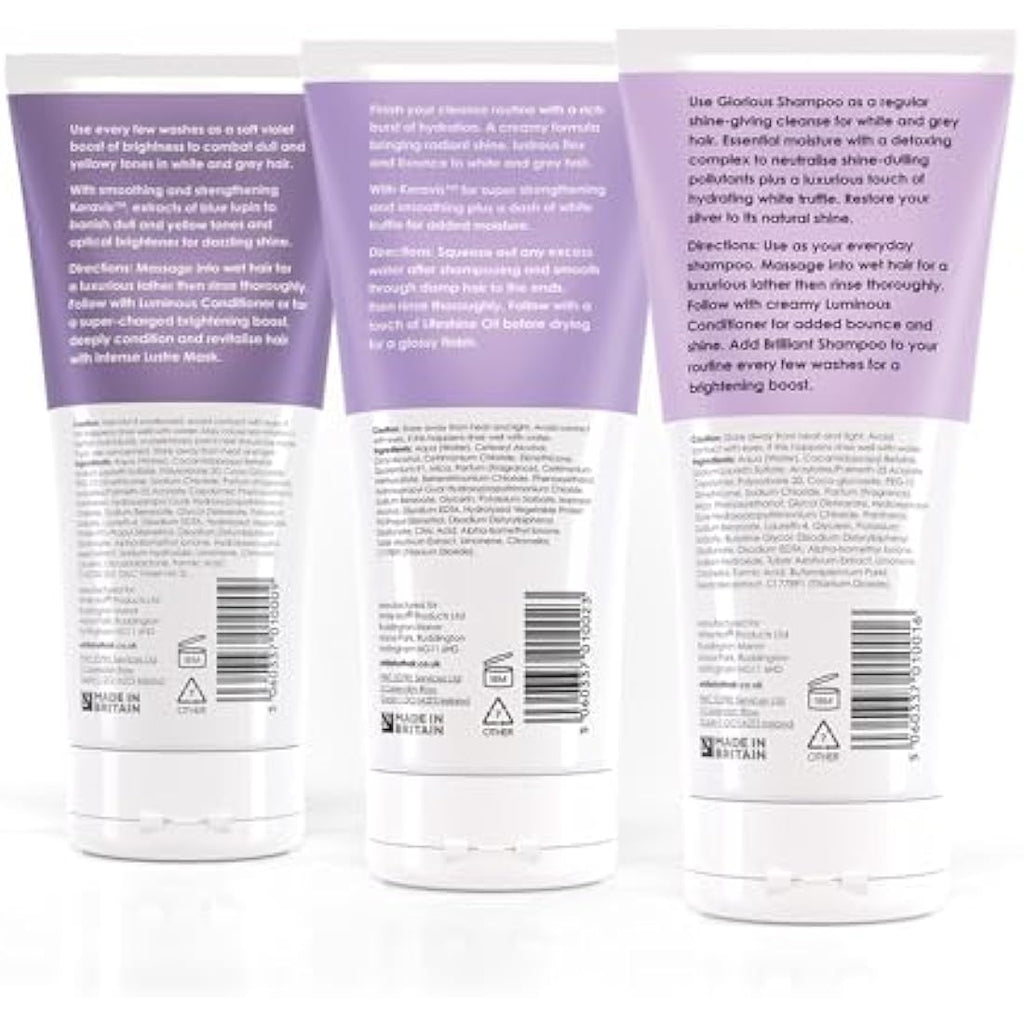White Hot Cleanse & Condition Trio | Brightening Purple Shampoo & Conditioner